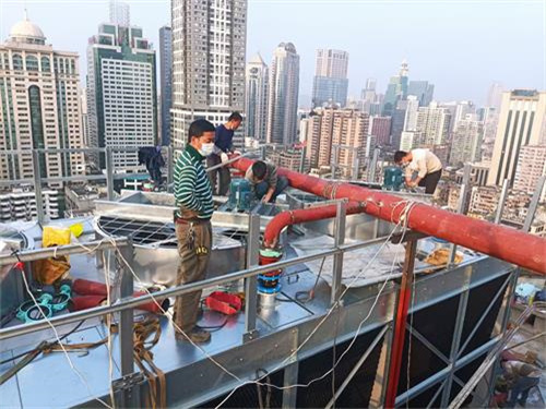 不銹鋼涼水塔制作工藝流程是怎樣的呢？(不銹鋼涼水塔)