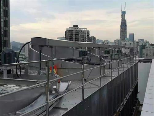 方形橫流式低噪音冷卻塔有哪些優(yōu)點和特點？,方形橫流式冷卻塔