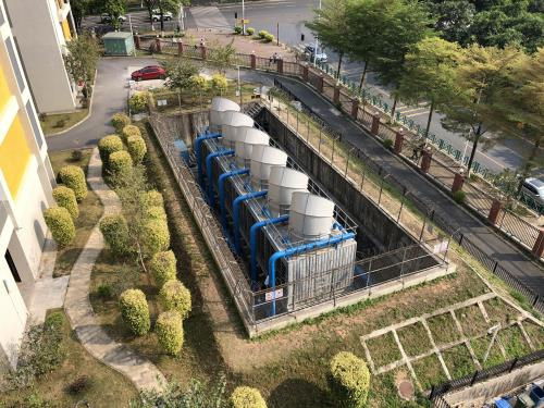 閉式冷卻塔選型時管道壓損的測算(上海玻璃熔化爐用閉式冷卻塔選型)