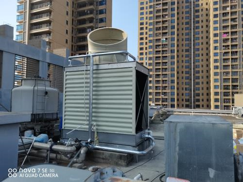 淺談拉訊冷卻塔填料的安裝、粘接和使用,冷卻塔填料安裝視頻